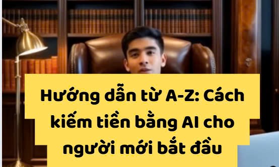 🔥Hướng dẫn từ A-Z – Cách kiếm tiền bằng AI cho người mới bắt đầu